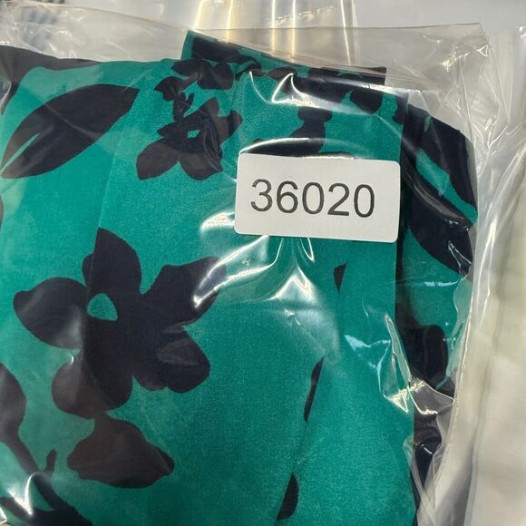 Ann Taylor Dress Women 10 Blue Floral Sheath Midi Lined Zipper Sleeveless Casual - Picture 7 of 7